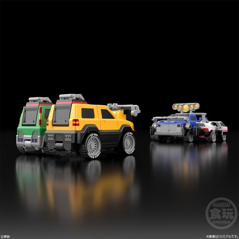 【新品】【お取り寄せ】[PTM] (食玩) SMP[SHOKUGAN MODELING PROJECT] 激走合体 RVロボ 激走戦隊カーレンジャー プラモデル バンダイ(20260622)