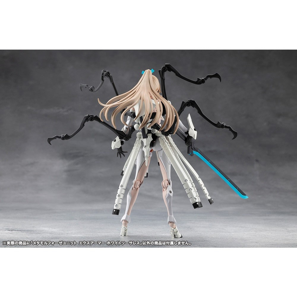 【新品】【お取り寄せ】[PTM] メタモルフォーゼユニット エクスアーマー ホワイトソーサレス 無限邂逅メガロマリア プラモデル用アクセサリ(CX045) コトブキヤ(20260619)