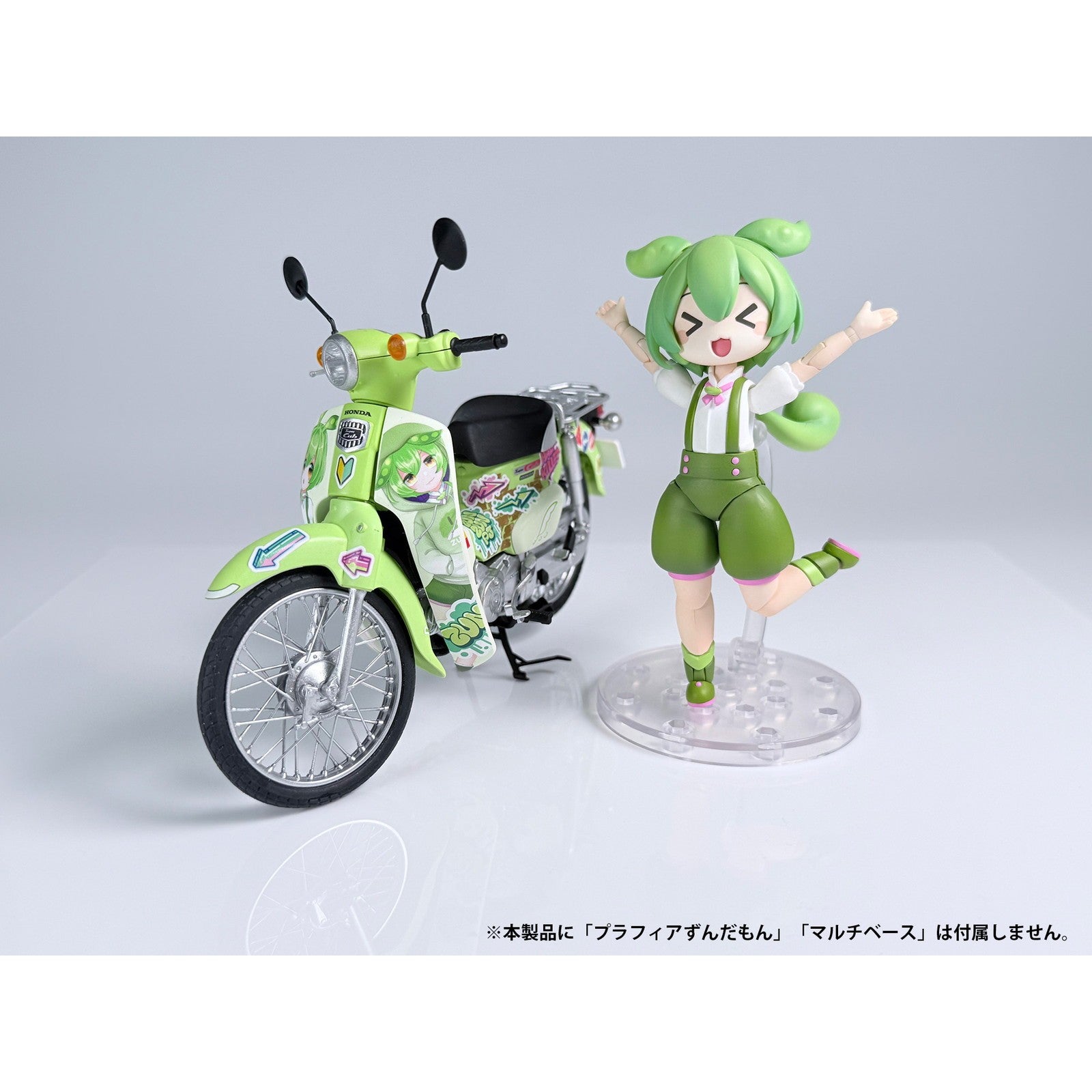 【予約安心出荷】[PTM] 1/12 ホンダ スーパーカブ(ずんだもんEdition) 東北ずん子・ずんだもんプロジェクト プラモデル(PP271) PLUM(プラム)(2026年6月)