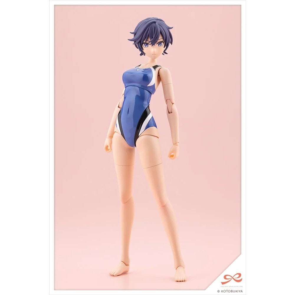 【予約安心出荷】[PTM] 創彩少女庭園 1/10 早乙女瑠衣【桃桜高校・競泳水着】(さおとめるい) プラモデル(JK037) コトブキヤ(2026年8月)