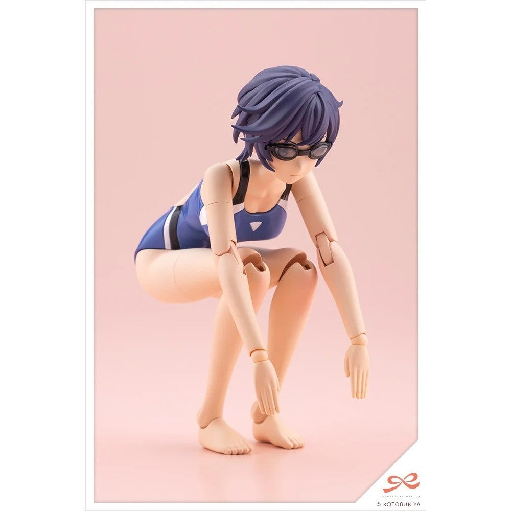 【予約安心出荷】[PTM] 創彩少女庭園 1/10 早乙女瑠衣【桃桜高校・競泳水着】(さおとめるい) プラモデル(JK037) コトブキヤ(2026年8月)