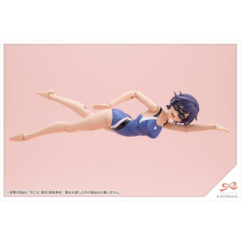 【予約安心出荷】[PTM] 創彩少女庭園 1/10 早乙女瑠衣【桃桜高校・競泳水着】(さおとめるい) プラモデル(JK037) コトブキヤ(2026年8月)