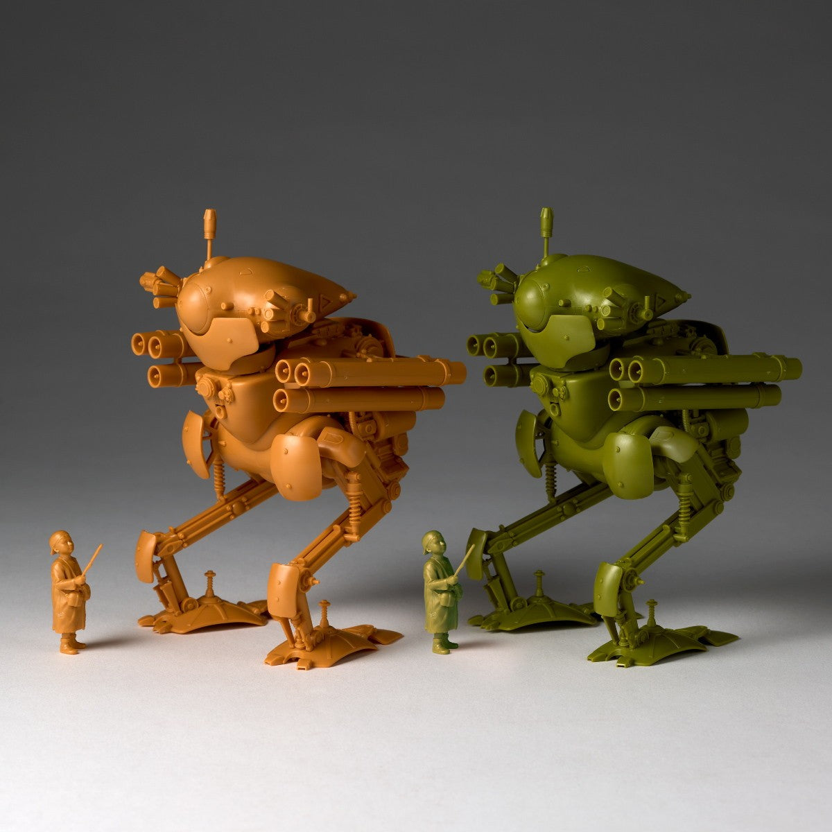 【予約安心出荷】[PTM] ARTPLA 1/35 陸戦ガンス(2機セット)&エディ・アムゼル Ma.K. マシーネンクリーガー プラモデル(AP055) 海洋堂(2026年6月)