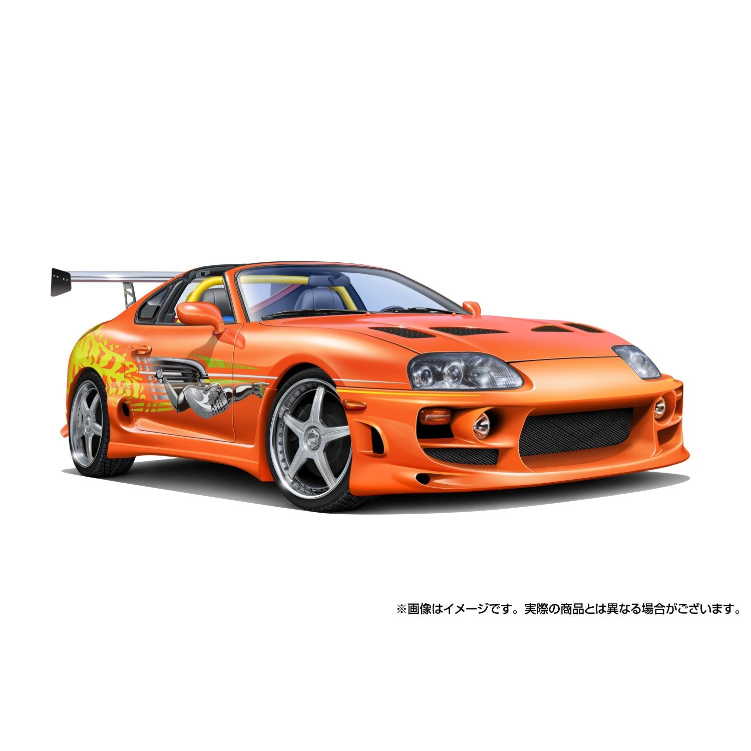 【新品】【お取り寄せ】[PTM] ムービーメカ No.WS-01 1/24 ワイルド・スピード JZA80 スープラ プラモデル(067710) アオシマ(20260821)