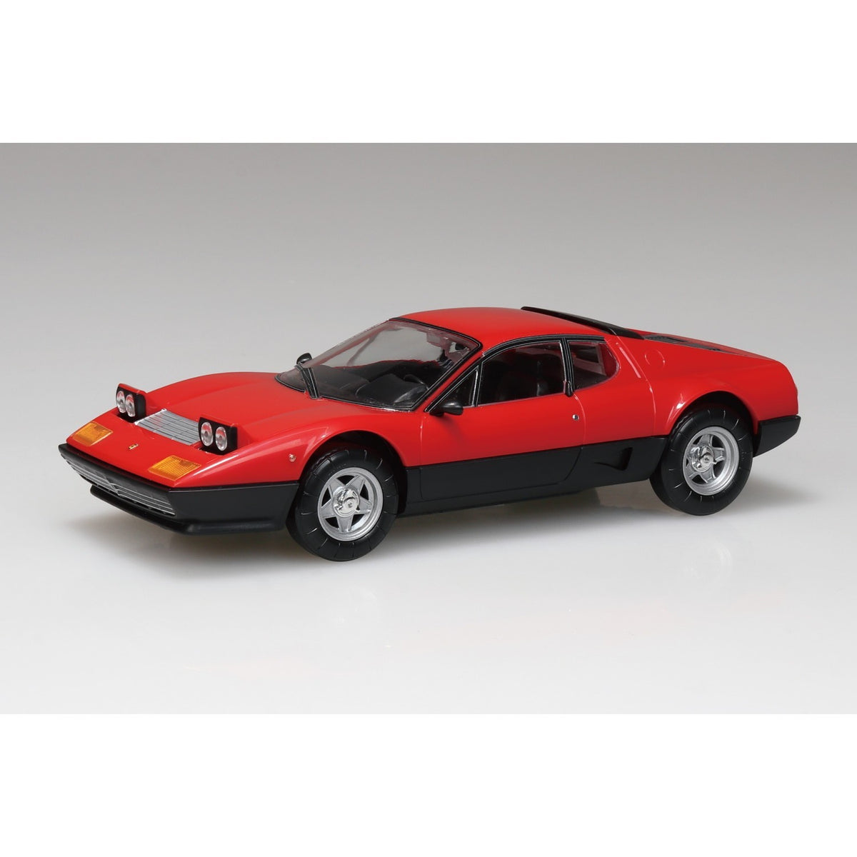 【新品】【お取り寄せ】[PTM] 楽プラ スナップキット No.26-RD 1/32 フェラーリ 512 BB(レッド) プラモデル(201749) アオシマ(20260808)