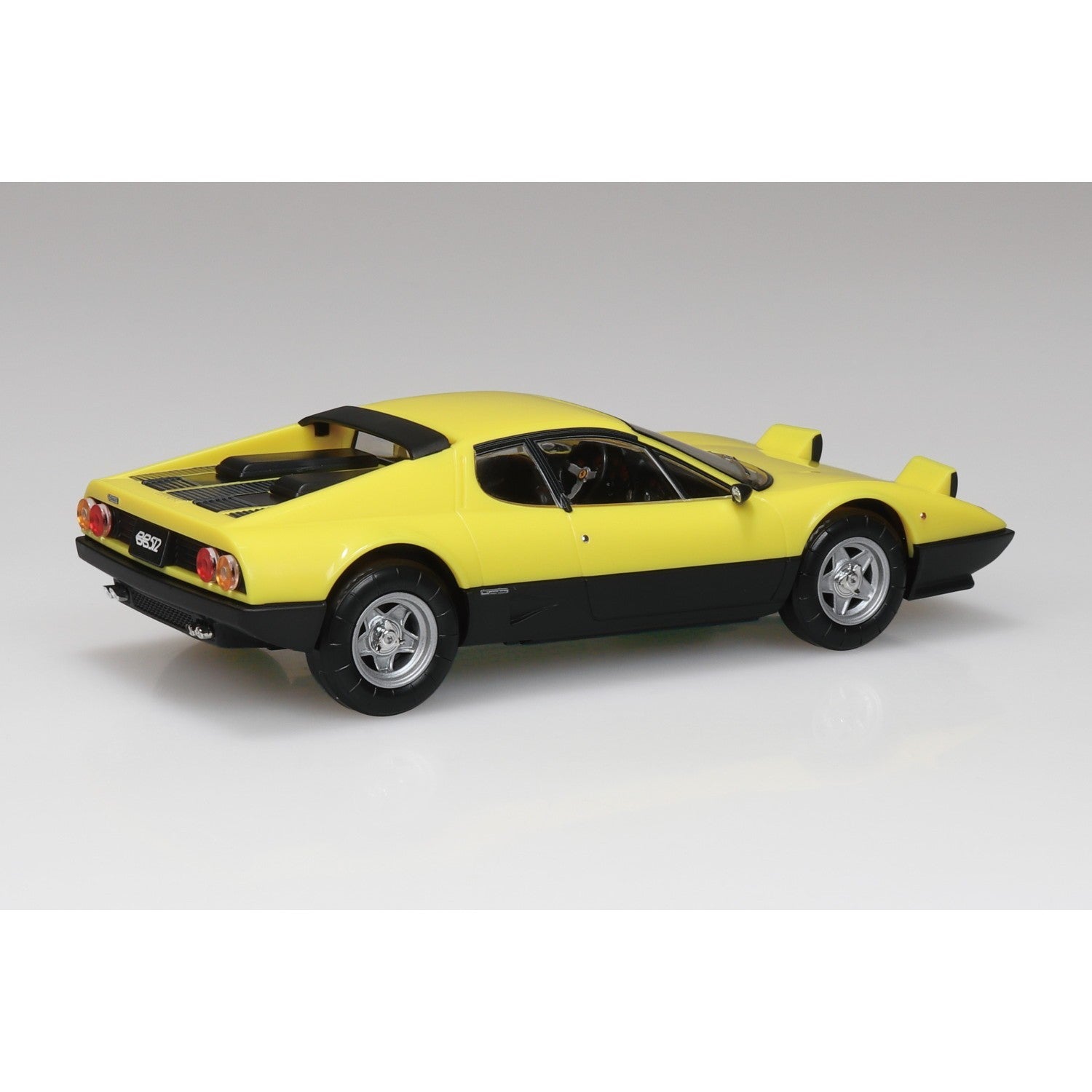 【新品】【お取り寄せ】[PTM] 楽プラ スナップキット No.26-YW 1/32 フェラーリ 512 BB(イエロー) プラモデル(201756) アオシマ(20260808)