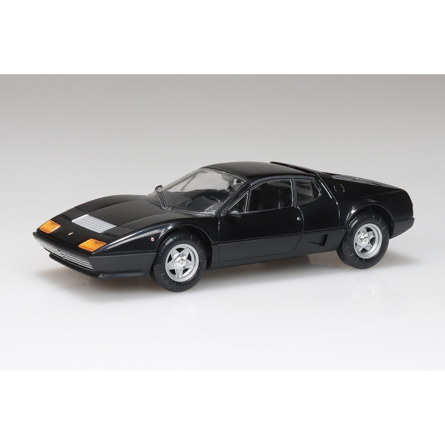 【新品】【お取り寄せ】[PTM] 楽プラ スナップキット No.26-BK 1/32 フェラーリ 512 BB(ブラック) プラモデル(201763) アオシマ(20260808)