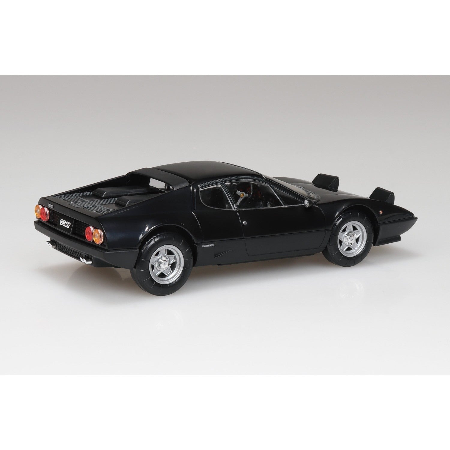 【新品】【お取り寄せ】[PTM] 楽プラ スナップキット No.26-BK 1/32 フェラーリ 512 BB(ブラック) プラモデル(201763) アオシマ(20260808)