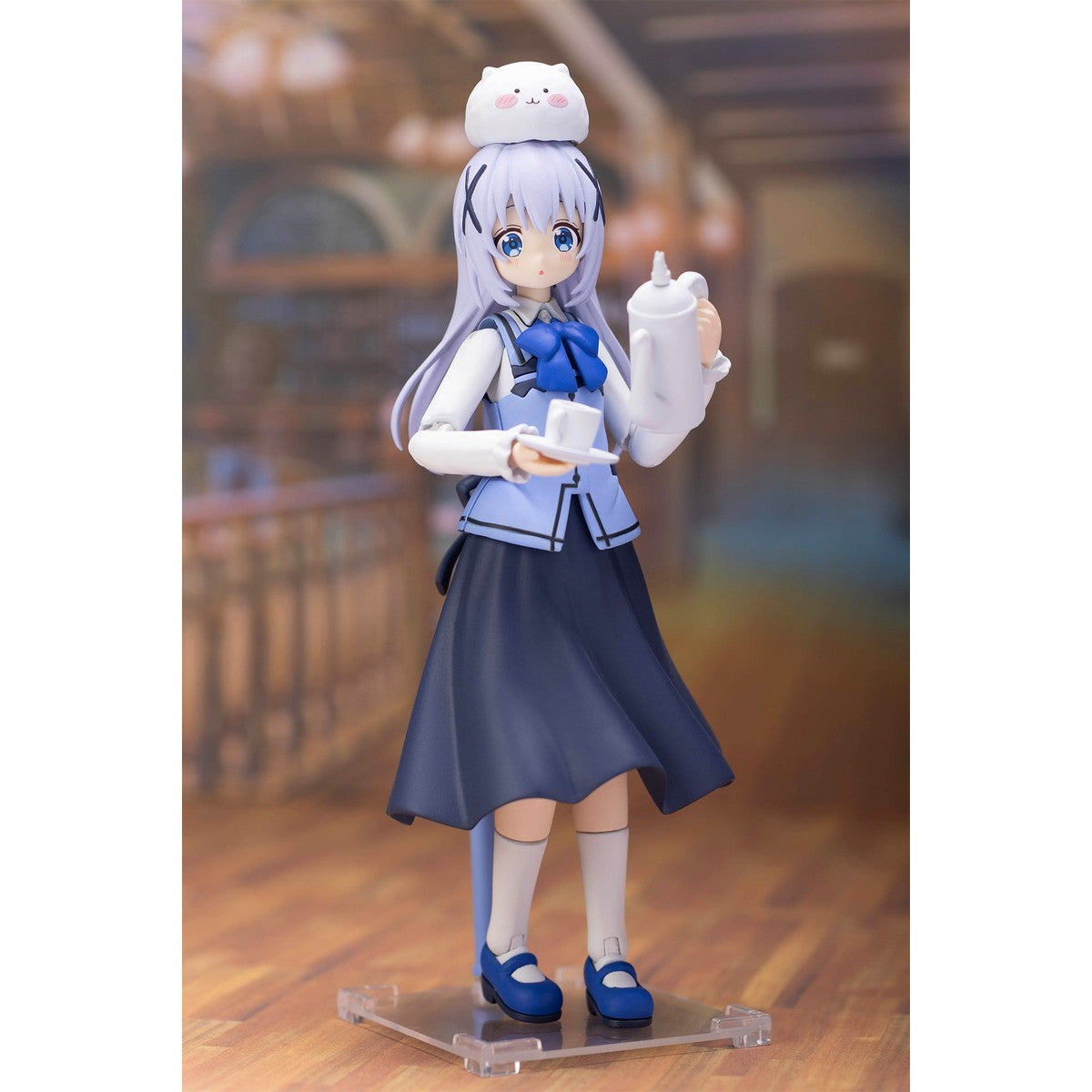 【予約安心出荷】[PTM] プラフィア チノ ご注文はうさぎですか～ BLOOM(ブルーム) プラモデル(PP274) PLUM(プラム)(2026年7月)