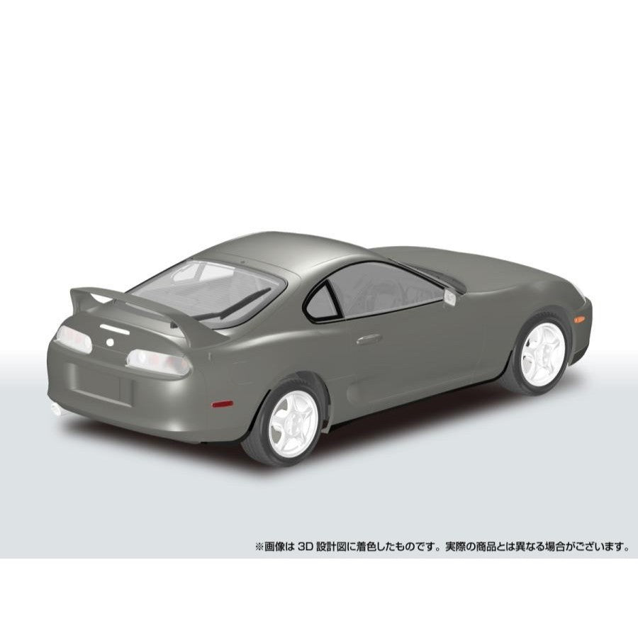 【予約安心出荷】[PTM] 楽プラ スナップカー No.08-GG 1/24 JZA80 スープラ 1996 グレイッシュグリーンマイカメタリック プラモデル(067727) アオシマ(2026年9月)