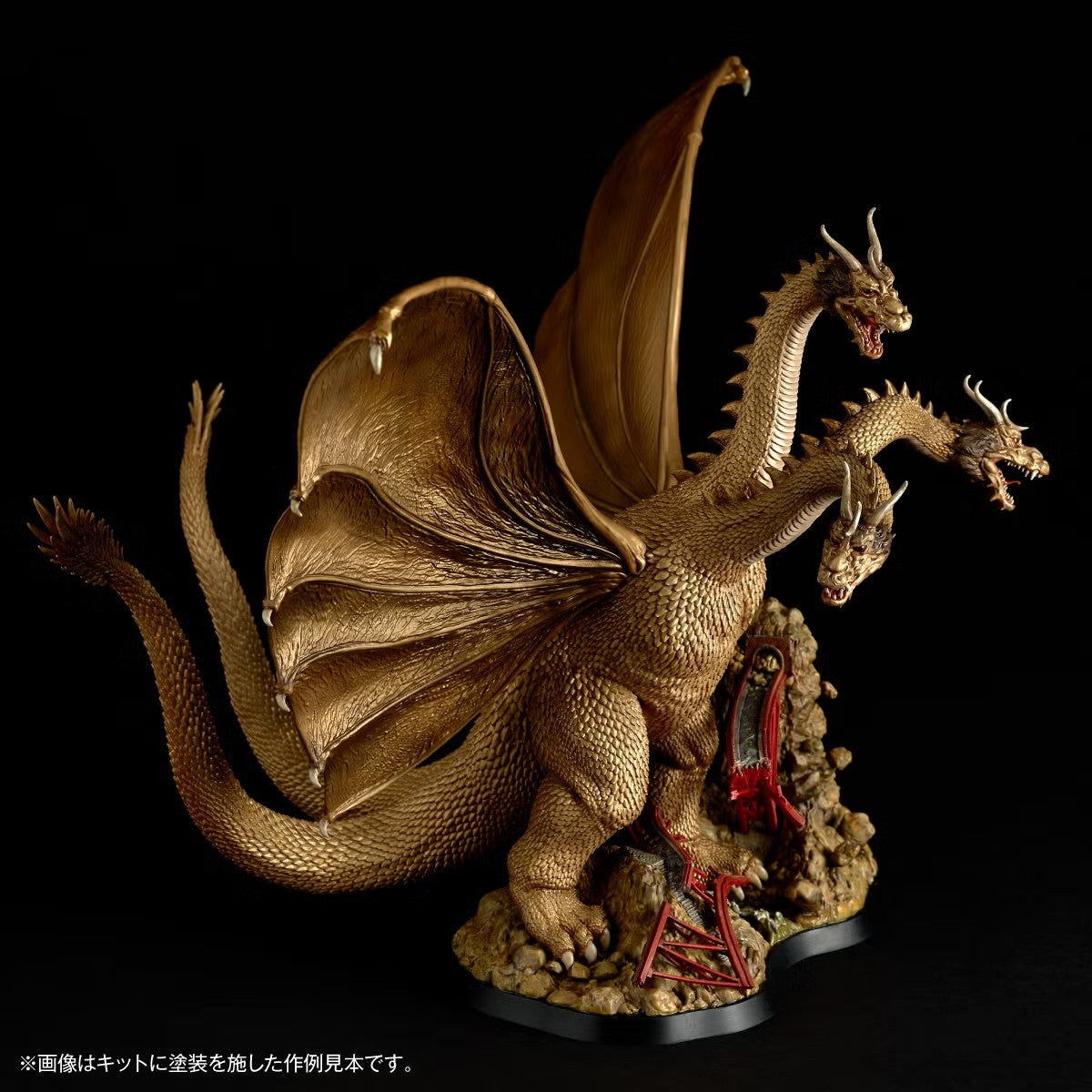 【予約安心出荷】[PTM] ARTPLA SCULPTURE WORKS キングギドラRe:イマジネーション 三大怪獣 地球最大の決戦 プラモデル(AP056) 海洋堂(2026年8月)
