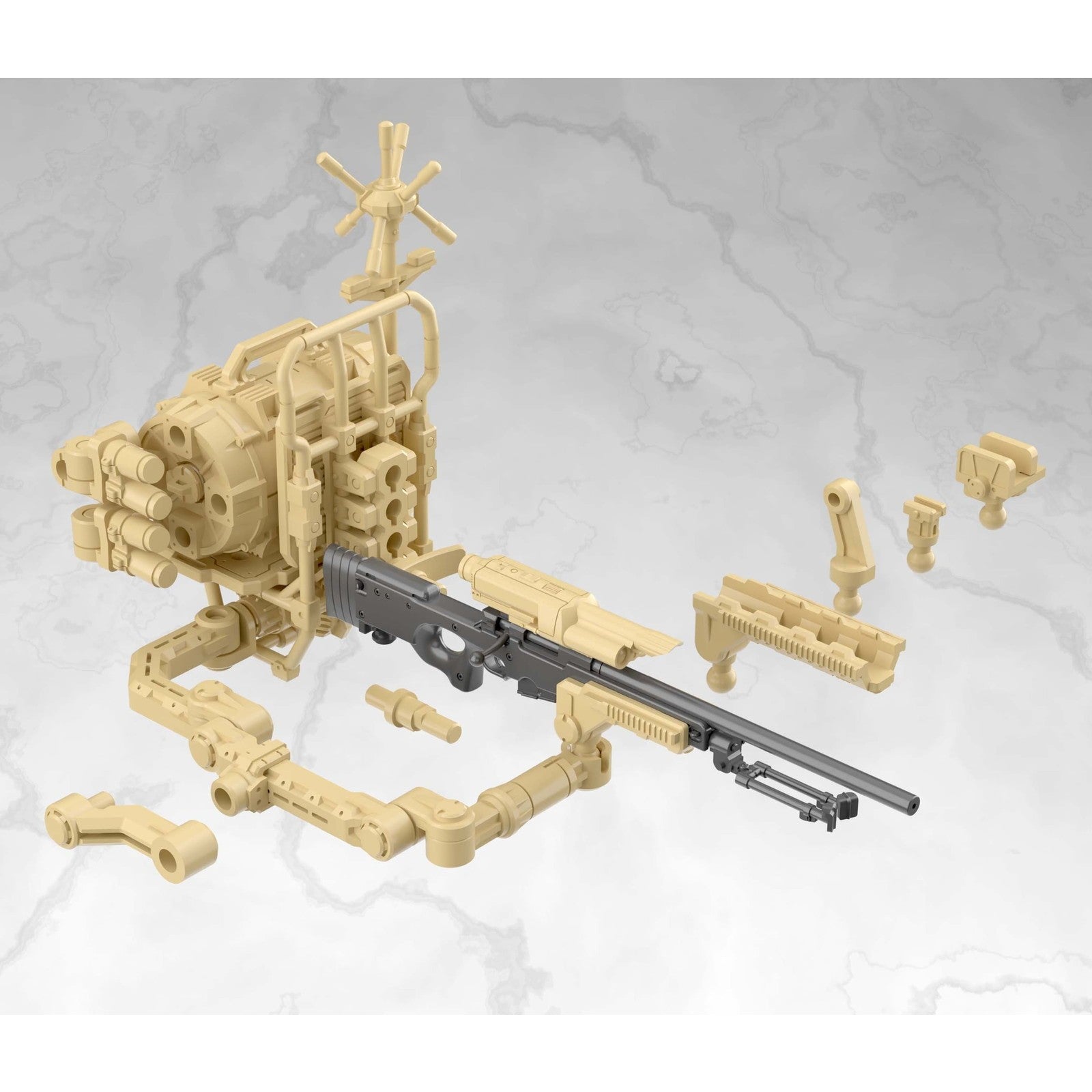 【予約安心出荷】[PTM] メガミデバイス×Little Armory(リトルアーモリー) LA-MD04 メガミデバイス装備セット/スナイパーA プラモデル(337447) TOMYTEC(トミーテック)(2026年9月)