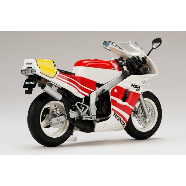 【予約安心出荷】[PTM] HJMバイクシリーズ No1 1/12 Honda NSR50 '89 ロスホワイト×ファイティングレッド プラモデル(HJMB001) ホビージャパン(2026年9月)
