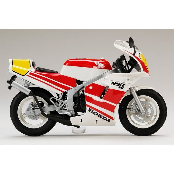 【予約安心出荷】[PTM] HJMバイクシリーズ No1 1/12 Honda NSR50 '89 ロスホワイト×ファイティングレッド プラモデル(HJMB001) ホビージャパン(2026年9月)