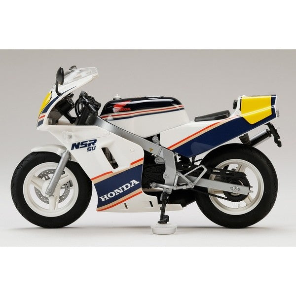 【予約安心出荷】[PTM] HJMバイクシリーズ No3 1/12 Honda NSR50 '89 ロスホワイト×セイシェルナイトブルー プラモデル(HJMB003) ホビージャパン(2026年9月)
