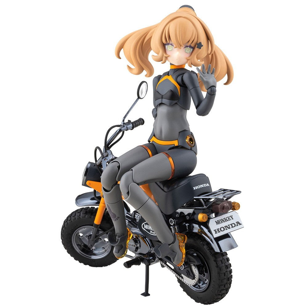 【予約安心出荷】[PTM] メガミデバイス 1/1 PUNI☆MOFU レーシングトゥ with Honda Z50J-1 モンキー プラモデル(KP879) コトブキヤ(2026年12月)