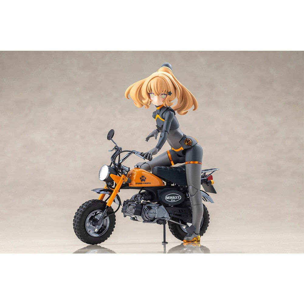【予約安心出荷】[PTM] メガミデバイス 1/1 PUNI☆MOFU レーシングトゥ with Honda Z50J-1 モンキー プラモデル(KP879) コトブキヤ(2026年12月)