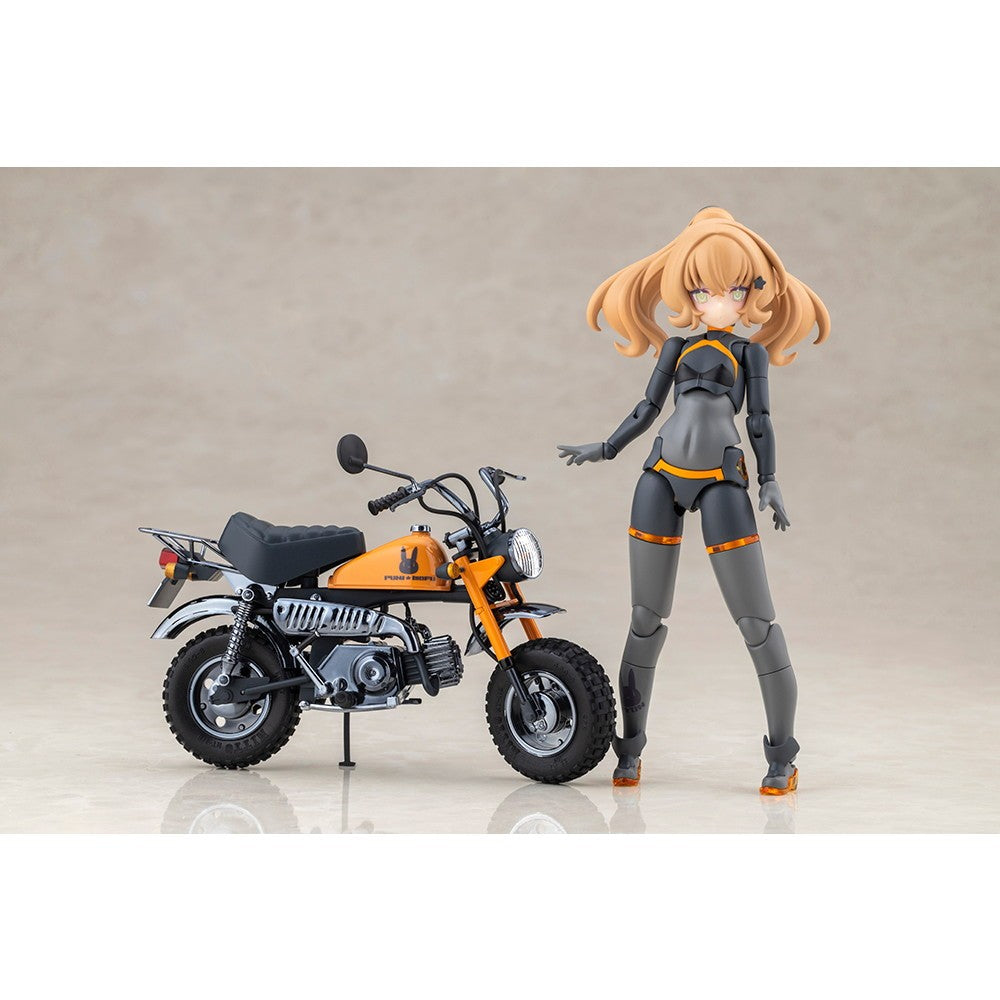 【予約安心出荷】[PTM] メガミデバイス 1/1 PUNI☆MOFU レーシングトゥ with Honda Z50J-1 モンキー プラモデル(KP879) コトブキヤ(2026年12月)