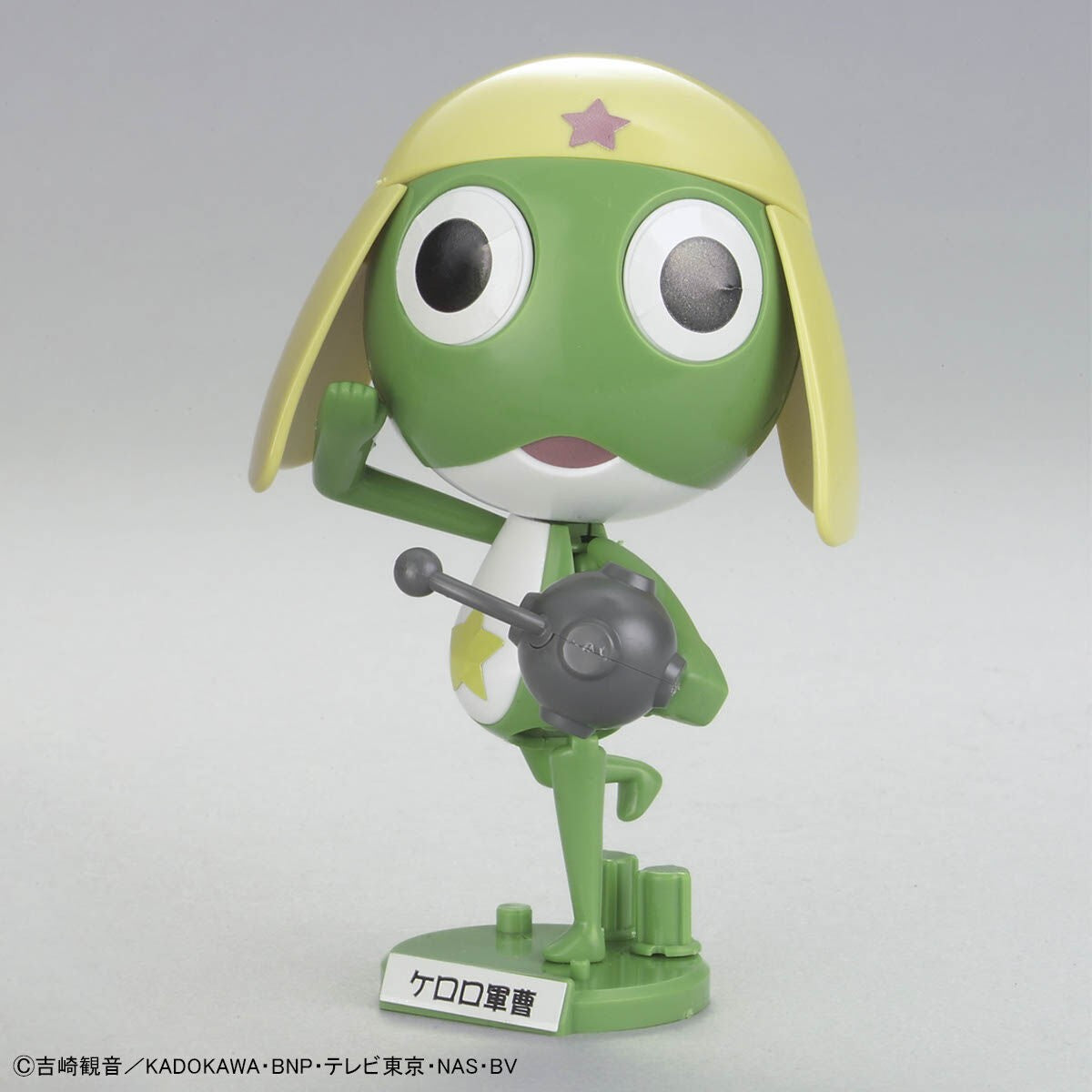 【予約安心出荷】[PTM] (再販) ケロロ軍曹プラモコレクション 01 1/6 ケロロ軍曹 プラモデル(568373) バンダイスピリッツ(2026年6月)