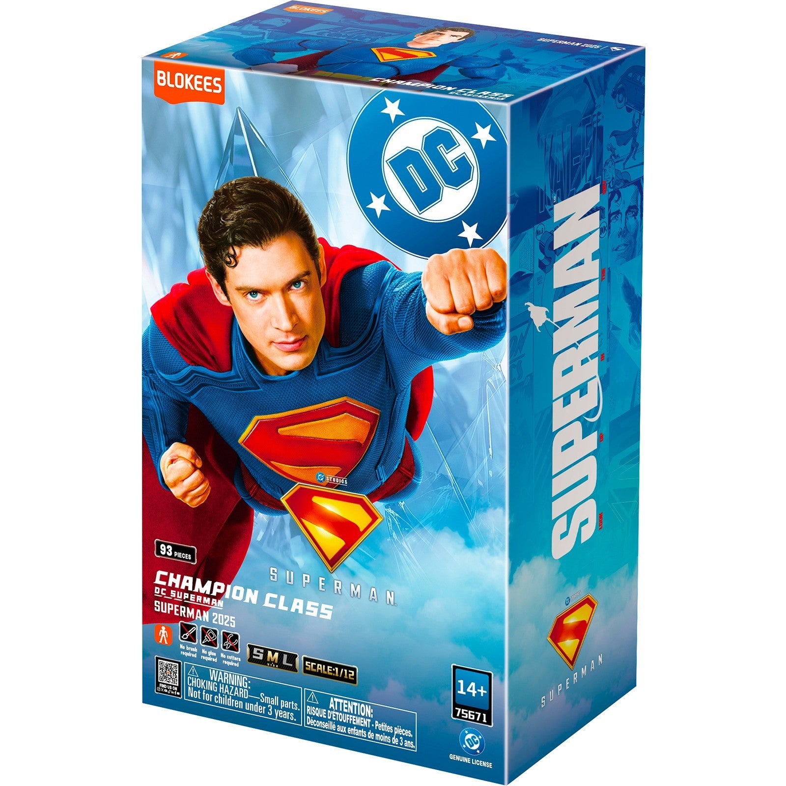 【予約安心出荷】[PTM] モデルキット DC CC01 スーパーマン(2025) プラモデル Blokees(ブローキーズ)(2026年7月)