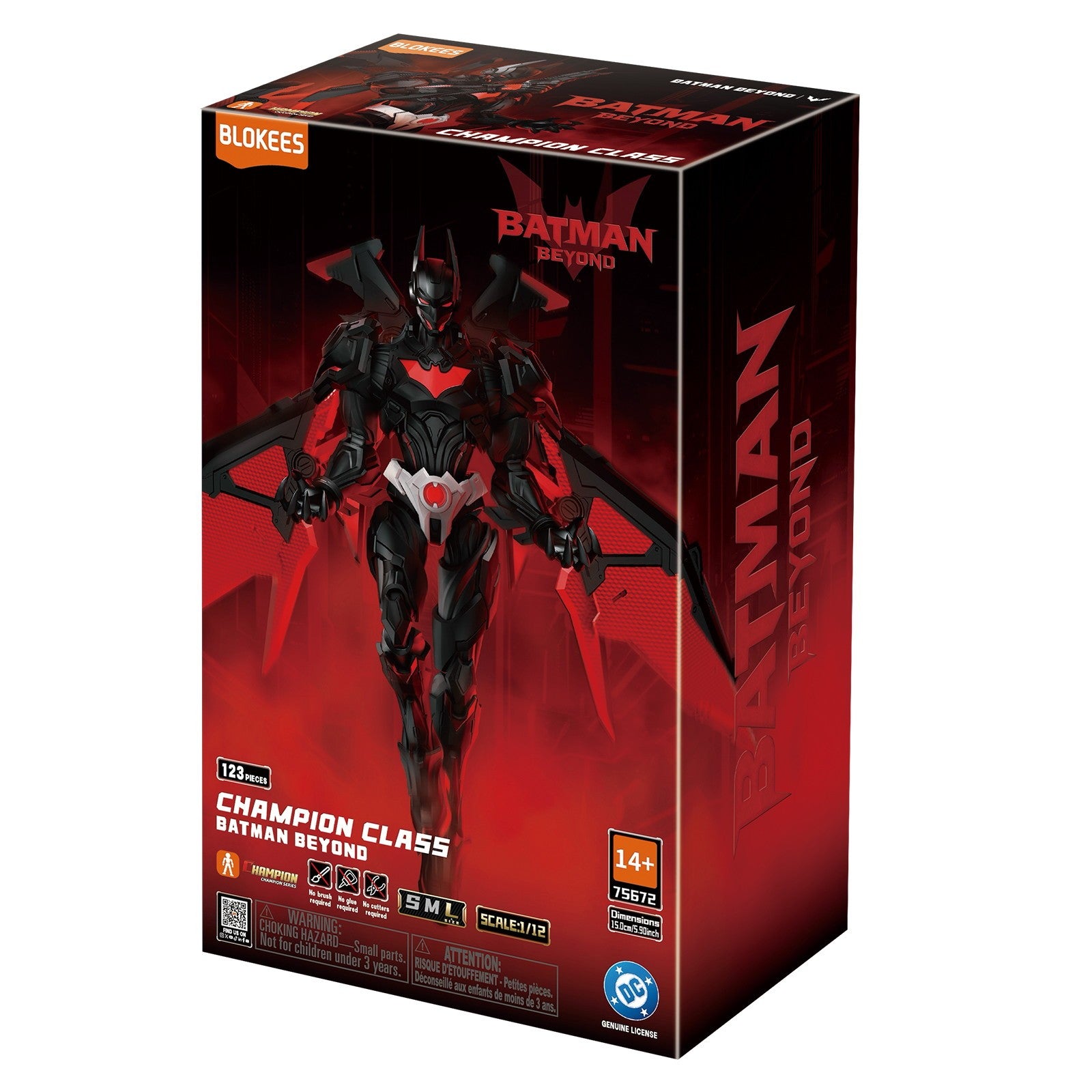 【予約安心出荷】[PTM] モデルキット DC CC02 バットマン・ビヨンド バットマン・ザ・フューチャー プラモデル Blokees(ブローキーズ)(2026年7月)