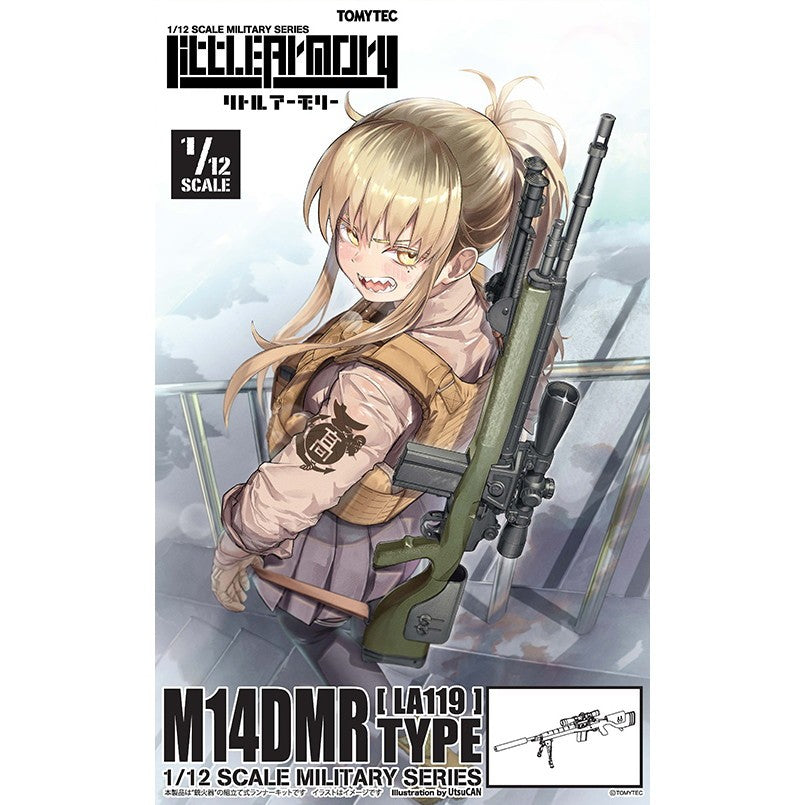 【予約安心出荷】[PTM] LittleArmory(リトルアーモリー) LA119 1/12 M14DMRタイプ プラモデル(337126) TOMYTEC(トミーテック)(2026年10月)