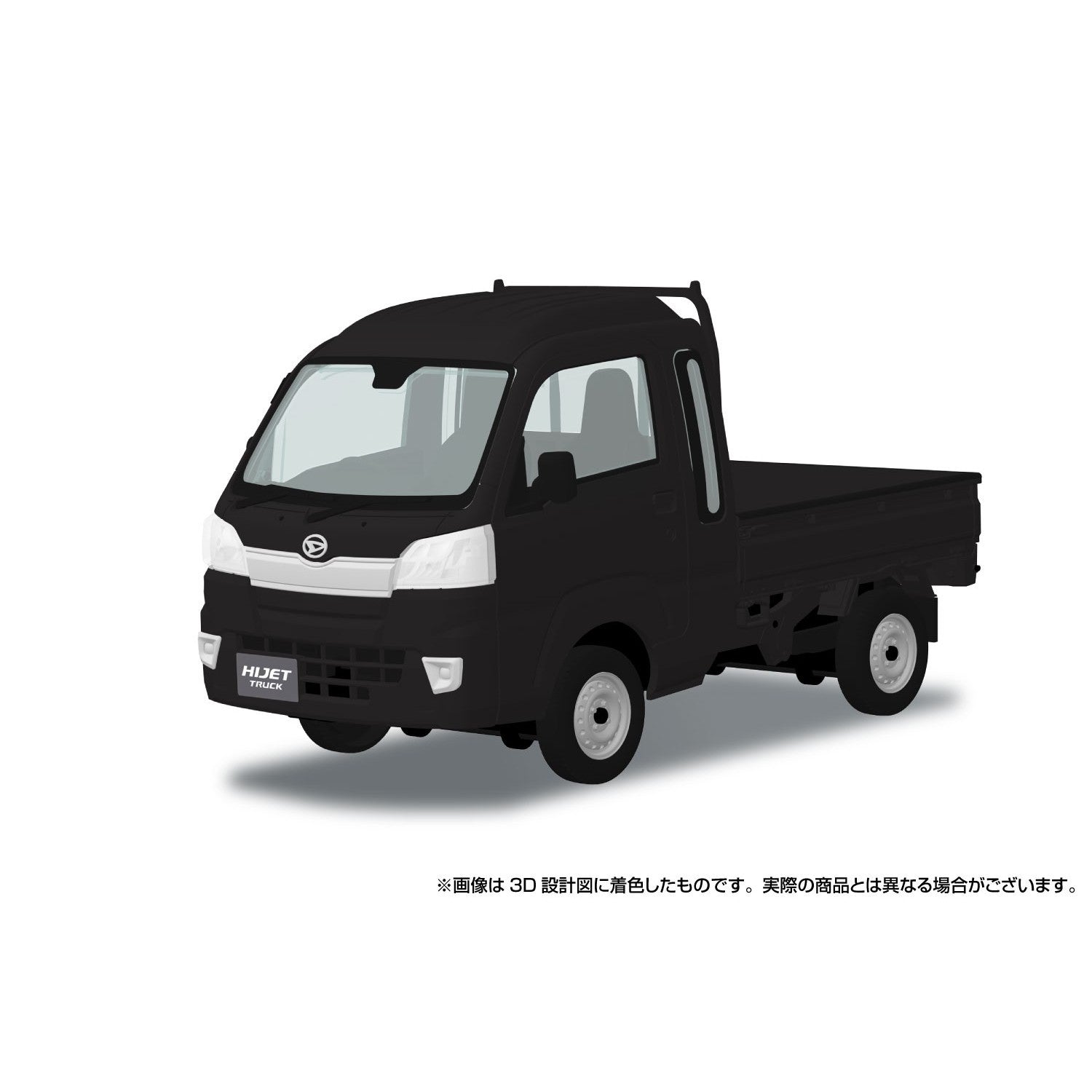 【予約安心出荷】[PTM] 楽プラ スナップキット No.29-BM 1/32 ダイハツ S500P ハイゼット トラック ジャンボ(ブラックマイカメタリック) プラモデル(201954) アオシマ(2026年10月)