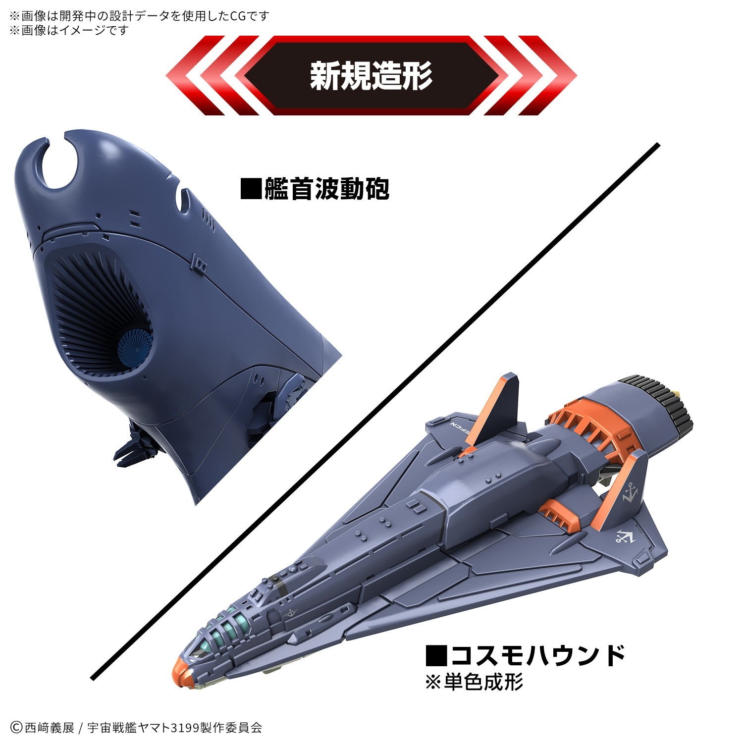 【予約安心出荷】[PTM] 1/1000 宇宙戦艦ヤマト3199 デラックスセット ヤマトよ永遠に REBEL3199 プラモデル(2825369) バンダイスピリッツ(2026年10月)