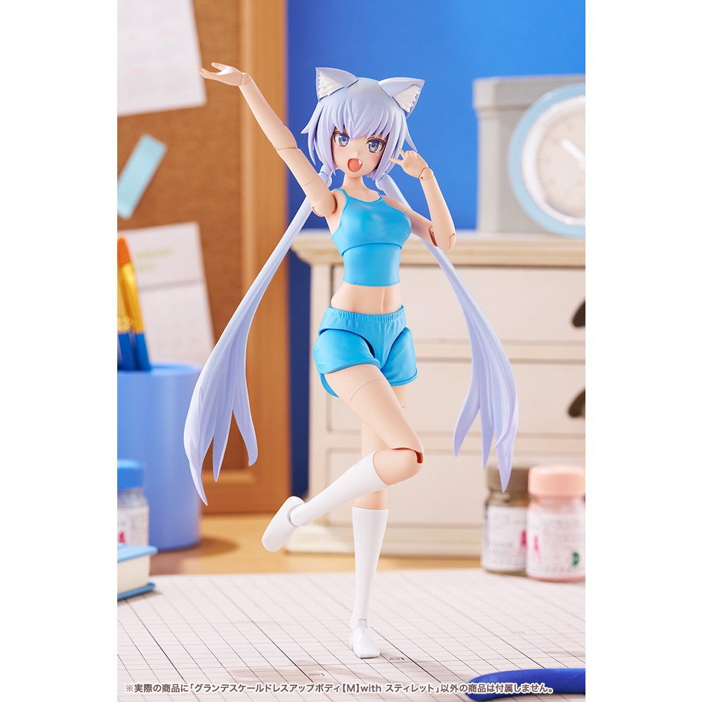【予約安心出荷】[PTM] グランデスケールドレスアップボディ【M】with スティレット 創彩少女庭園×フレームアームズ・ガール プラモデル(JK100) コトブキヤ(2026年11月)