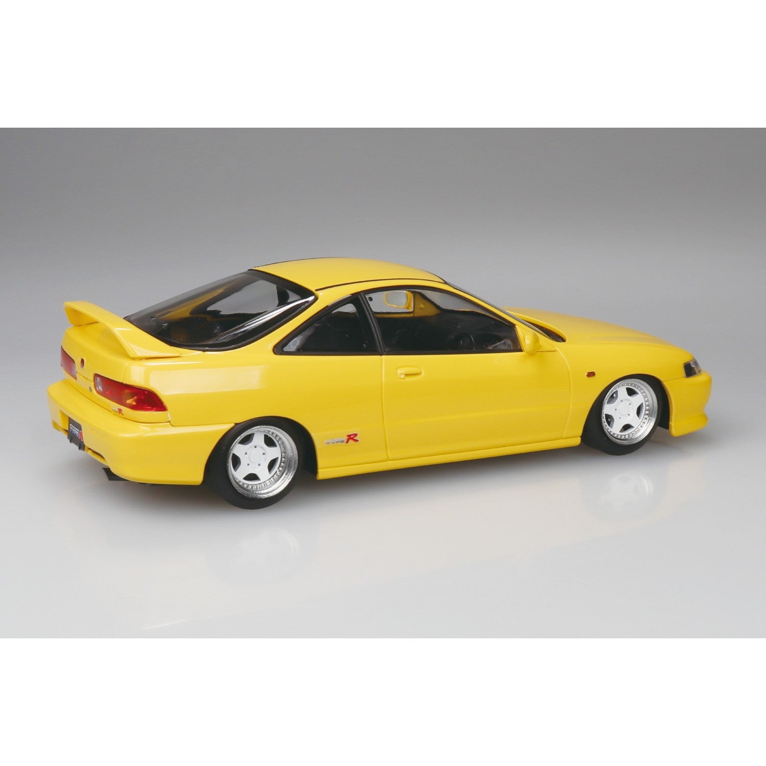 【予約安心出荷】[PTM] 楽プラ スナップキット No.22CU-SY 1/32 ホンダ DC2 インテグラ タイプR カスタムホイール(サンライトイエロー) プラモデル(206324) アオシマ(2026年10月)