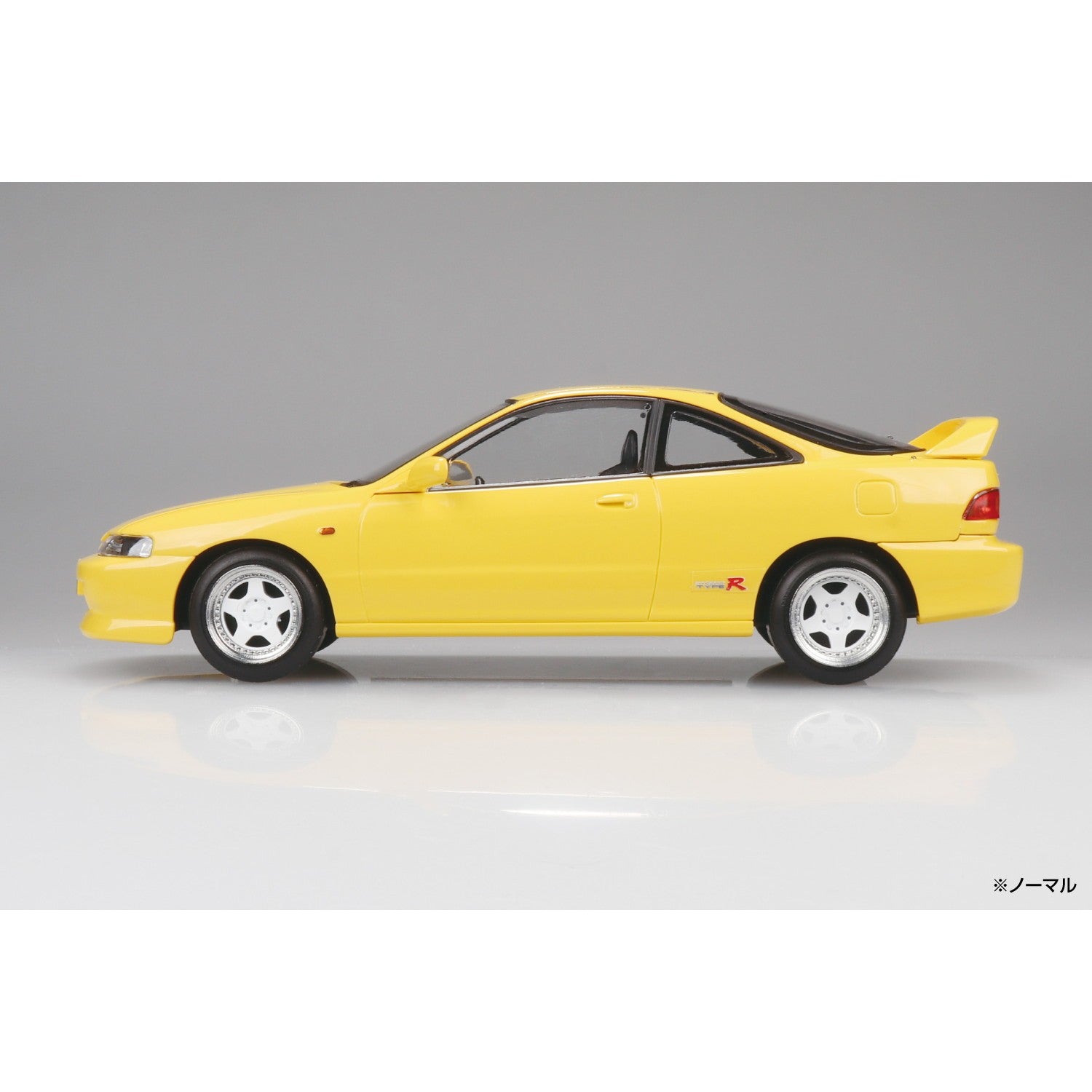【予約安心出荷】[PTM] 楽プラ スナップキット No.22CU-SY 1/32 ホンダ DC2 インテグラ タイプR カスタムホイール(サンライトイエロー) プラモデル(206324) アオシマ(2026年10月)