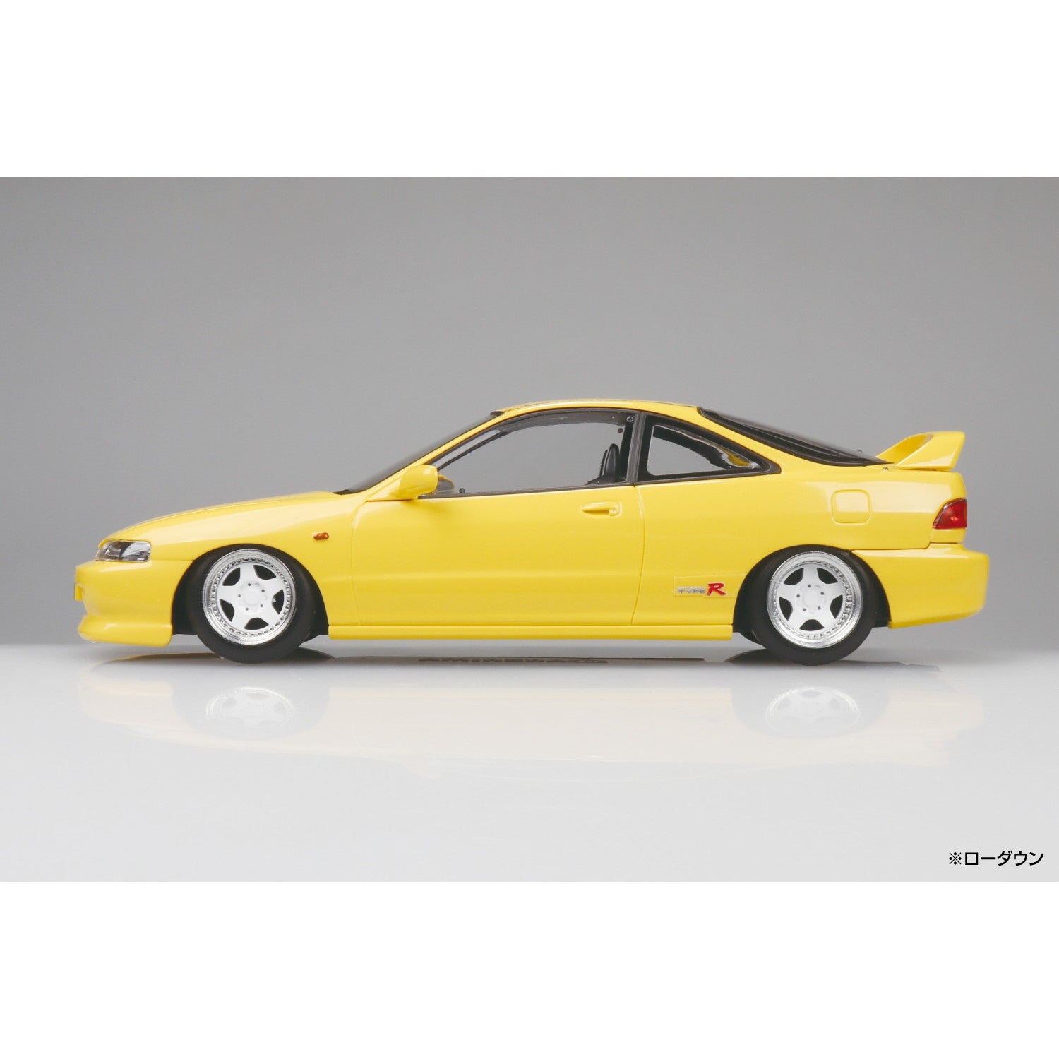【予約安心出荷】[PTM] 楽プラ スナップキット No.22CU-SY 1/32 ホンダ DC2 インテグラ タイプR カスタムホイール(サンライトイエロー) プラモデル(206324) アオシマ(2026年10月)