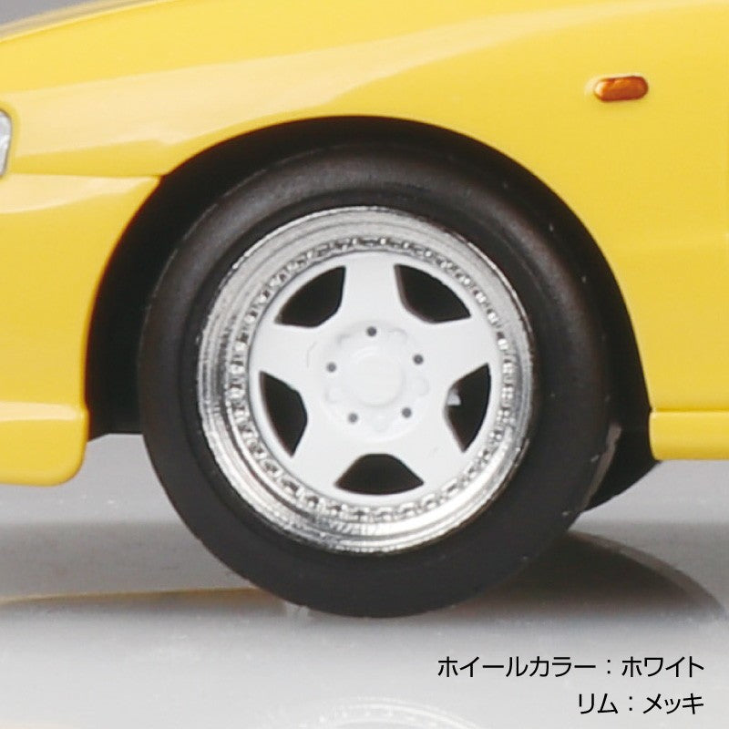 【予約安心出荷】[PTM] 楽プラ スナップキット No.22CU-SY 1/32 ホンダ DC2 インテグラ タイプR カスタムホイール(サンライトイエロー) プラモデル(206324) アオシマ(2026年10月)