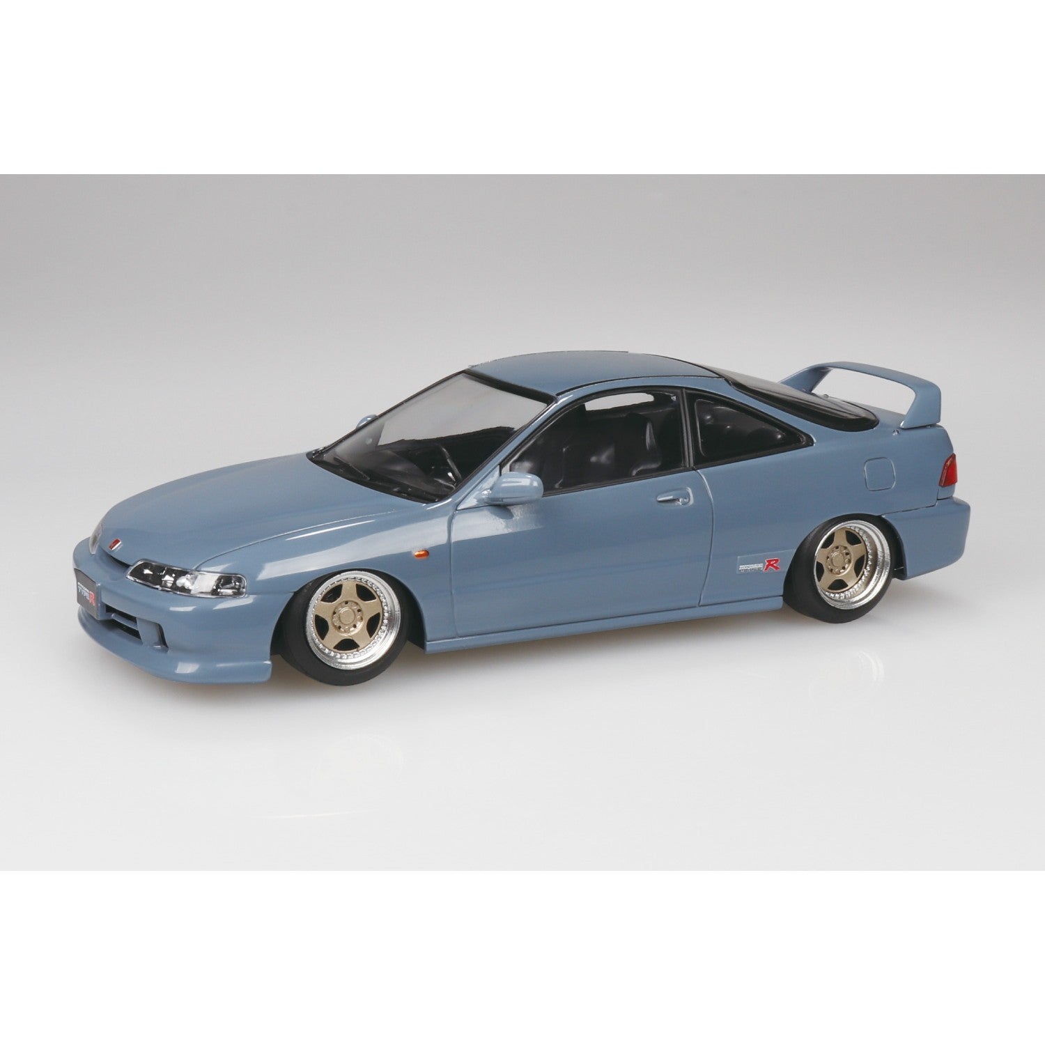 【予約安心出荷】[PTM] 楽プラ スナップキット No.22CU-GY 1/32 ホンダ DC2 インテグラ タイプR カスタムホイール(グレー) プラモデル(206331) アオシマ(2026年10月)