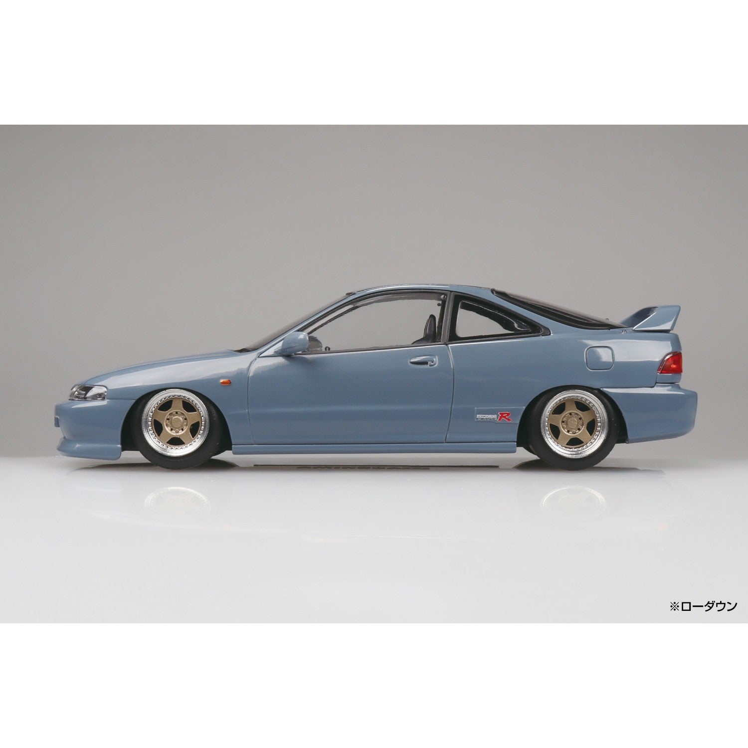 【予約安心出荷】[PTM] 楽プラ スナップキット No.22CU-GY 1/32 ホンダ DC2 インテグラ タイプR カスタムホイール(グレー) プラモデル(206331) アオシマ(2026年10月)