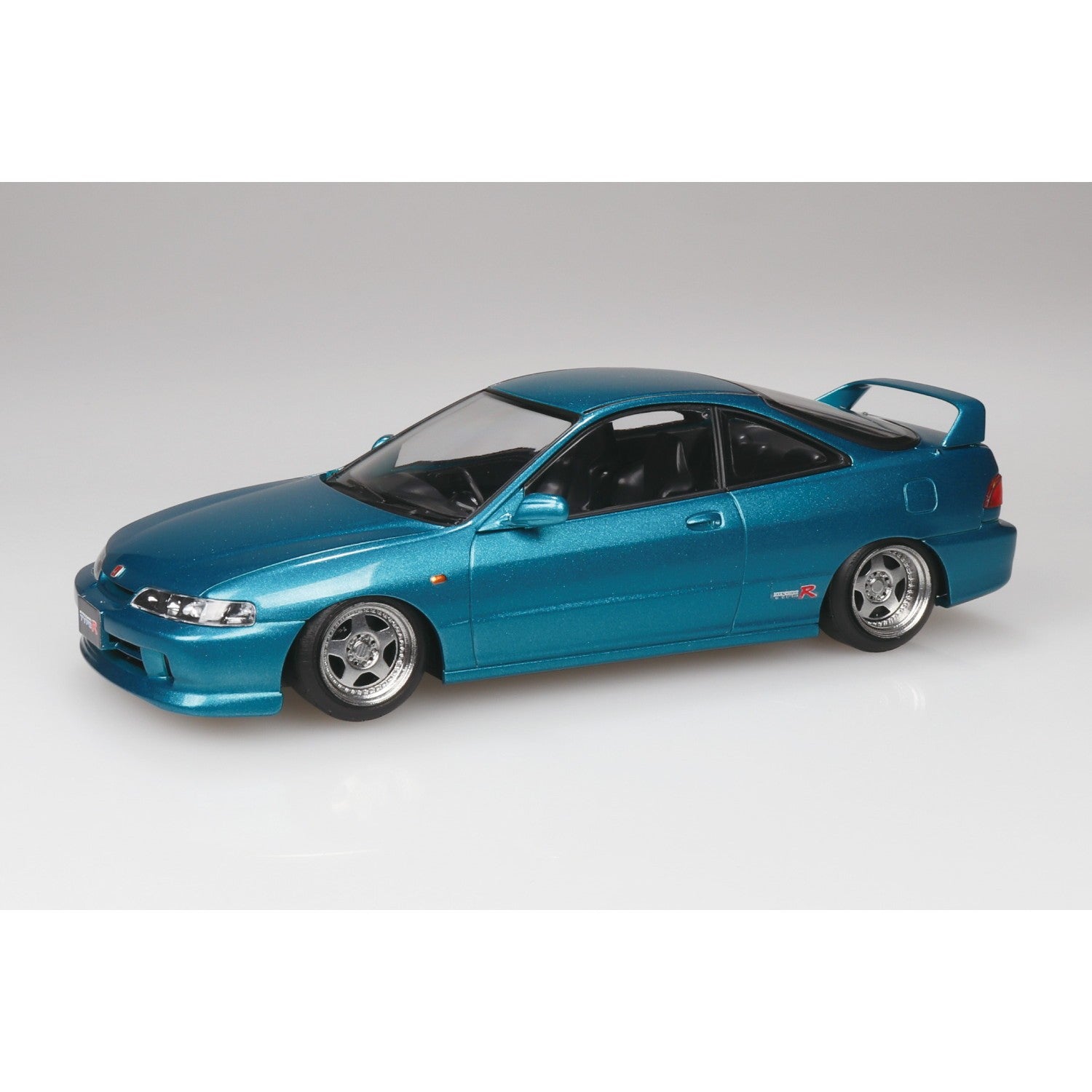 【予約安心出荷】[PTM] 楽プラ スナップキット No.22CU-MG 1/32 ホンダ DC2 インテグラ タイプR カスタムホイール(メタリックグリーン) プラモデル(206348) アオシマ(2026年10月)