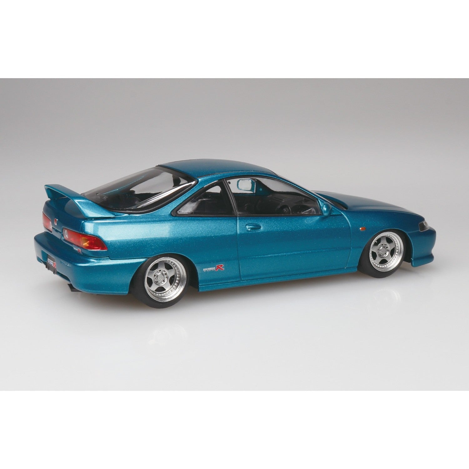 【予約安心出荷】[PTM] 楽プラ スナップキット No.22CU-MG 1/32 ホンダ DC2 インテグラ タイプR カスタムホイール(メタリックグリーン) プラモデル(206348) アオシマ(2026年10月)
