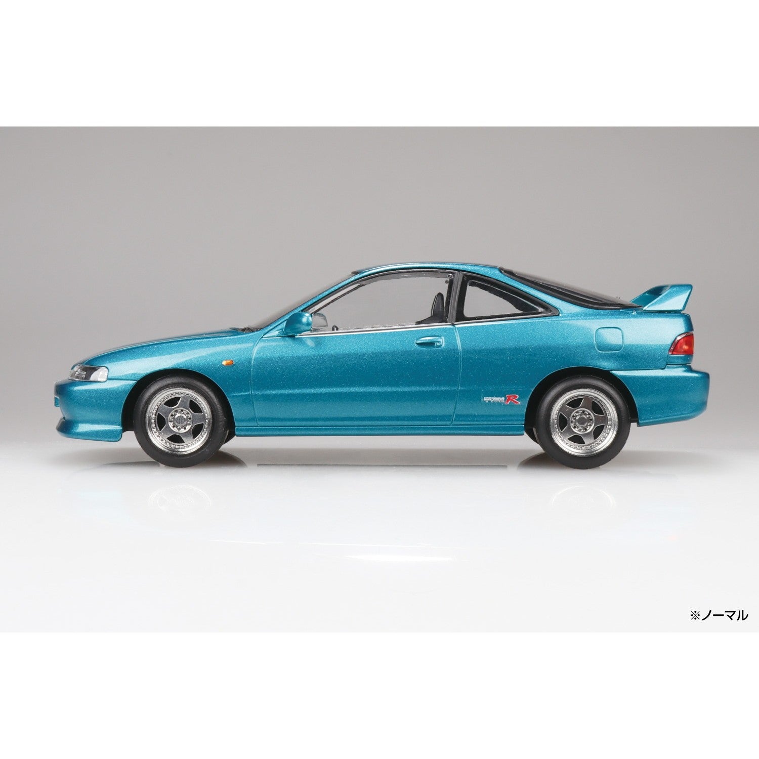 【予約安心出荷】[PTM] 楽プラ スナップキット No.22CU-MG 1/32 ホンダ DC2 インテグラ タイプR カスタムホイール(メタリックグリーン) プラモデル(206348) アオシマ(2026年10月)