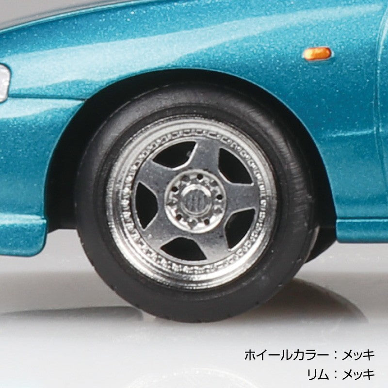 【予約安心出荷】[PTM] 楽プラ スナップキット No.22CU-MG 1/32 ホンダ DC2 インテグラ タイプR カスタムホイール(メタリックグリーン) プラモデル(206348) アオシマ(2026年10月)