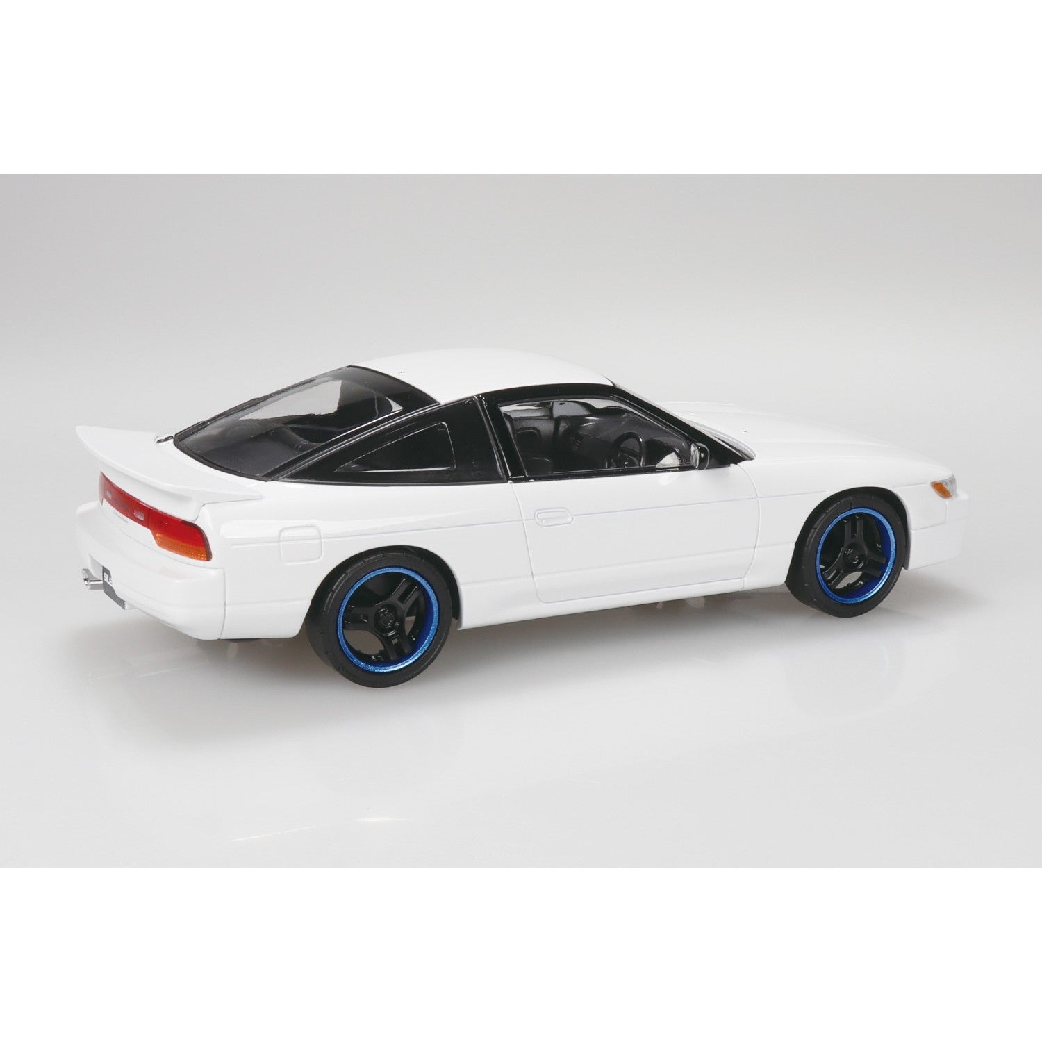 【予約安心出荷】[PTM] 楽プラ スナップキット No.27CU-WE 1/32 ニッサン シルエイティ カスタム(ホワイト) プラモデル(206355) アオシマ(2026年10月)