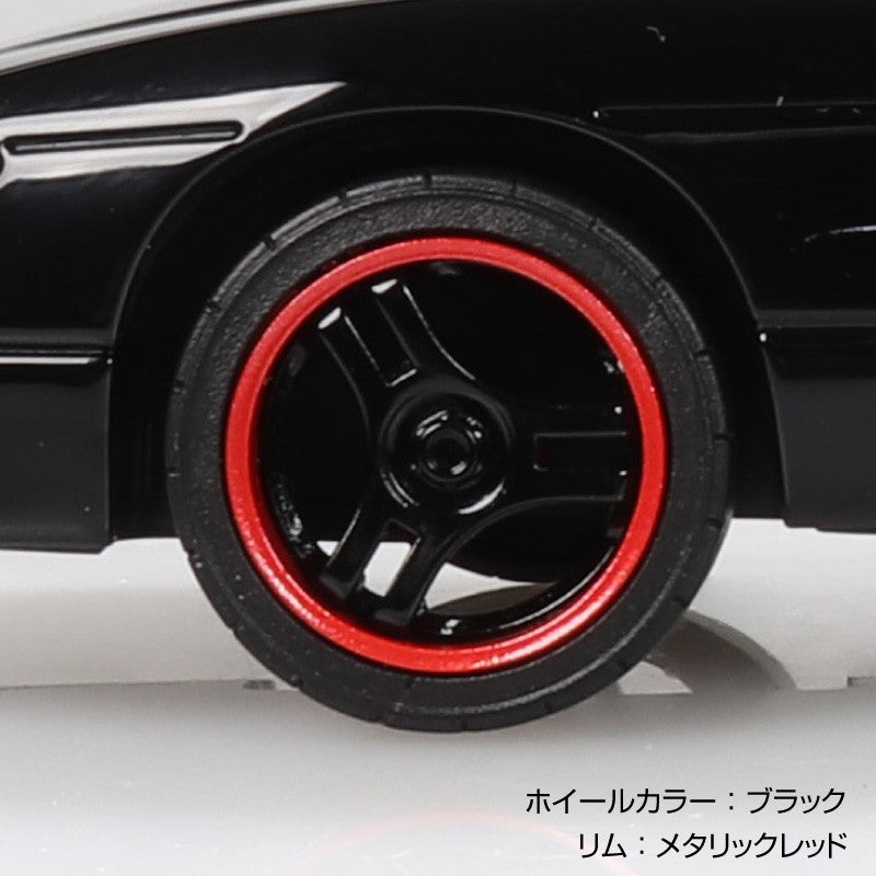 【予約安心出荷】[PTM] 楽プラ スナップキット No.27CU-BK 1/32 ニッサン シルエイティ カスタム(ブラック) プラモデル(206362) アオシマ(2026年10月)