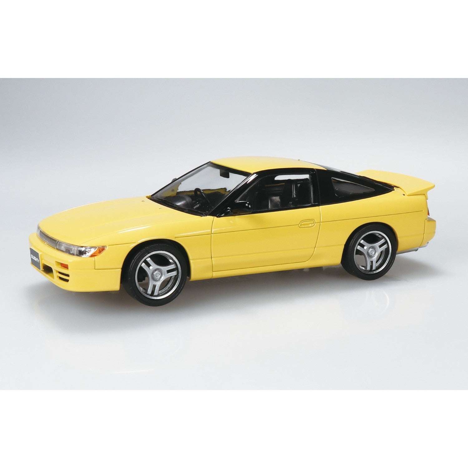 【予約安心出荷】[PTM] 楽プラ スナップキット No.27CU-YW 1/32 ニッサン シルエイティ カスタム(イエロー) プラモデル(206379) アオシマ(2026年10月)