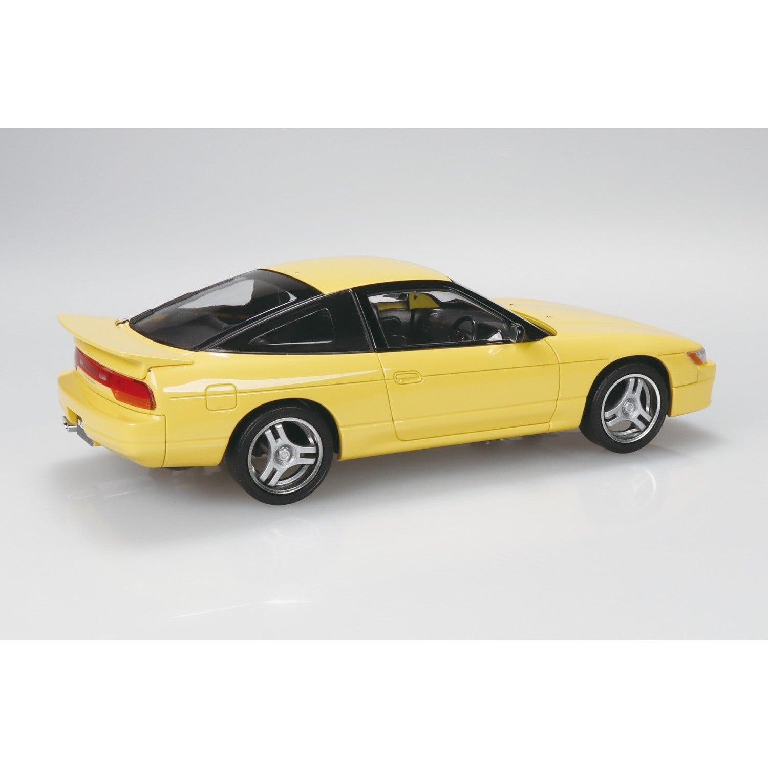 【予約安心出荷】[PTM] 楽プラ スナップキット No.27CU-YW 1/32 ニッサン シルエイティ カスタム(イエロー) プラモデル(206379) アオシマ(2026年10月)