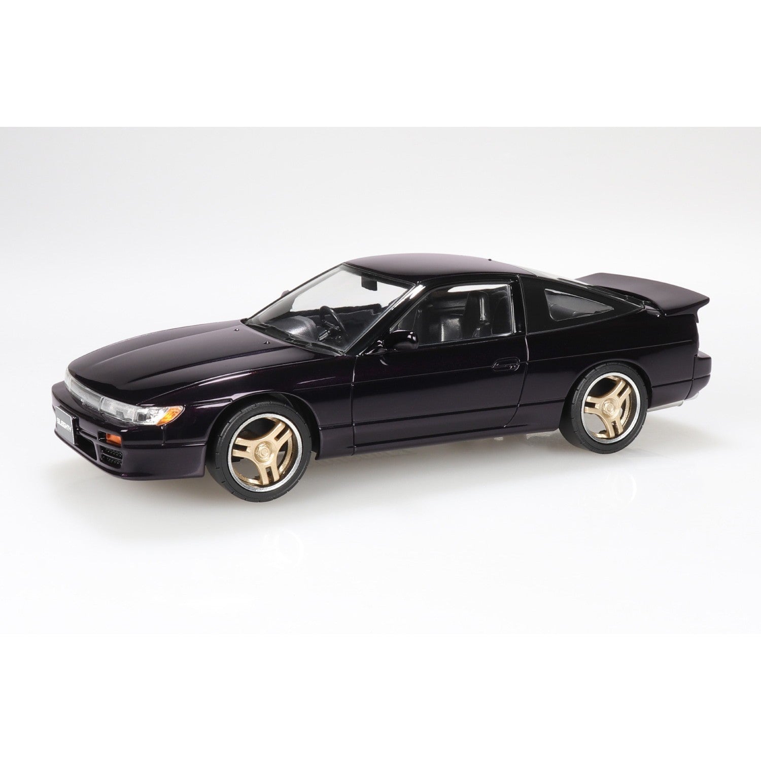【予約安心出荷】[PTM] 楽プラ スナップキット No.27CU-MP 1/32 ニッサン シルエイティ カスタム(メタリックパープル) プラモデル(206386) アオシマ(2026年10月)