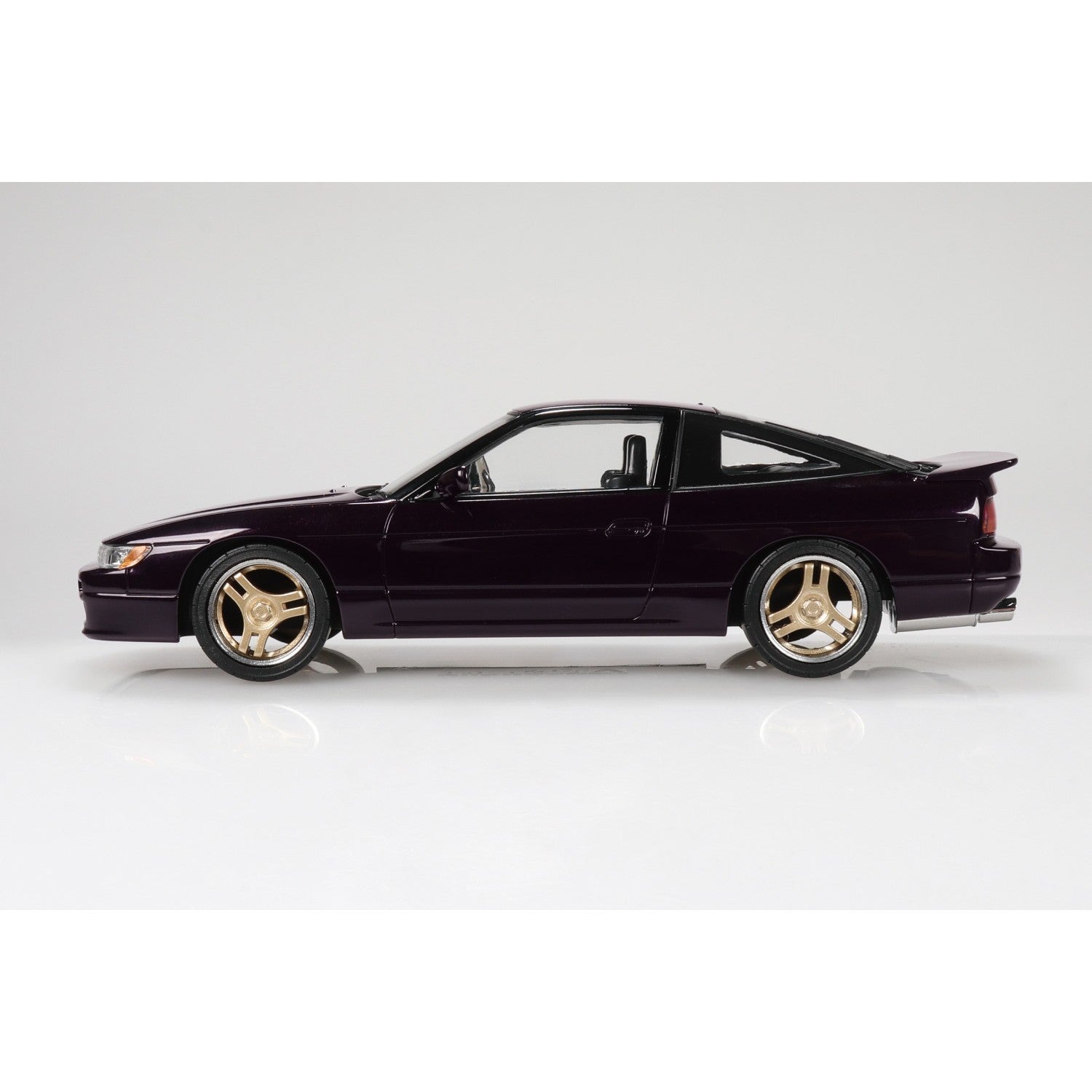 【予約安心出荷】[PTM] 楽プラ スナップキット No.27CU-MP 1/32 ニッサン シルエイティ カスタム(メタリックパープル) プラモデル(206386) アオシマ(2026年10月)