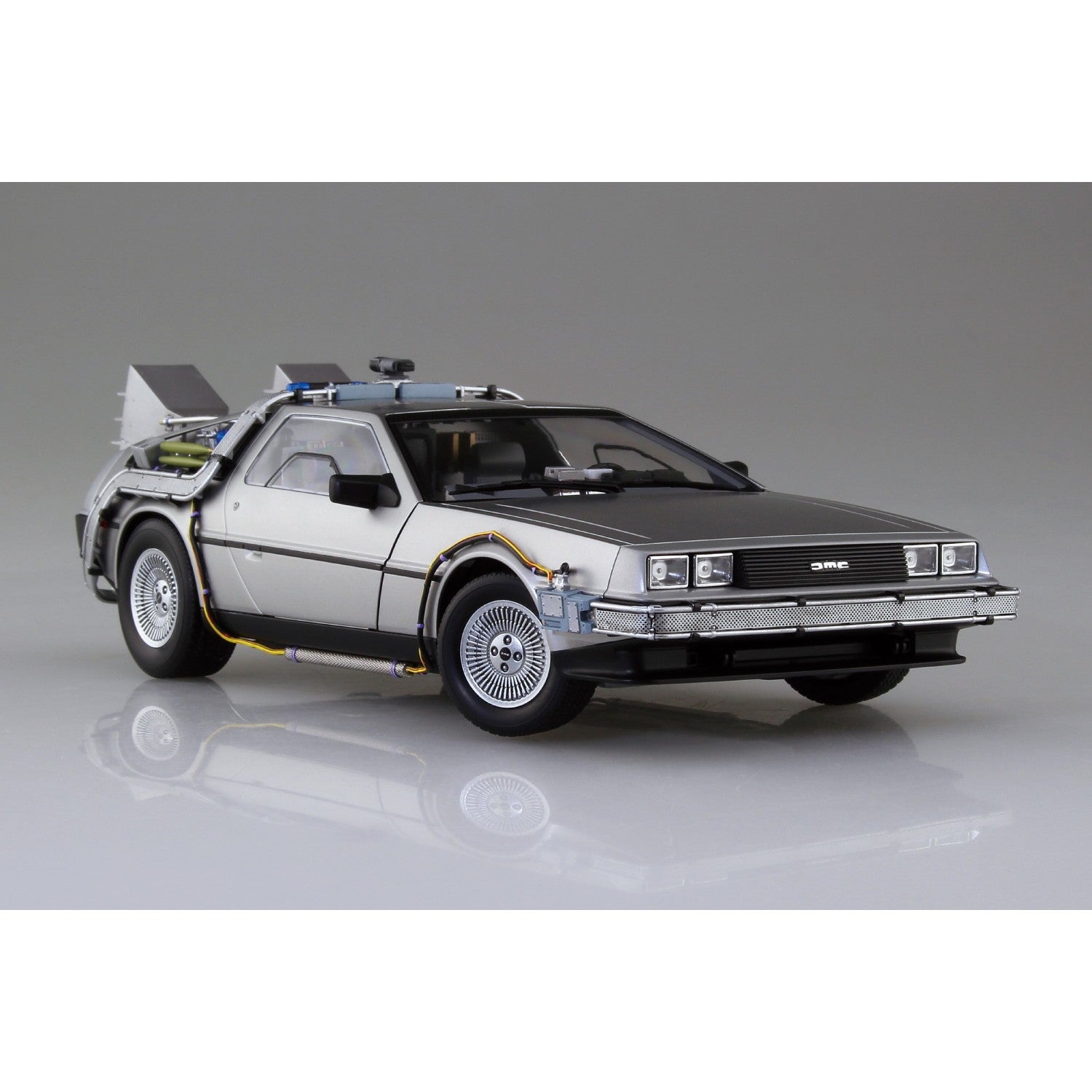 【予約安心出荷】[PTM] ムービーメカ No.BT-05 1/24 タイムマシン フィギュア付き バック・トゥ・ザ・フューチャー PartI プラモデル(205945) アオシマ(2026年9月)