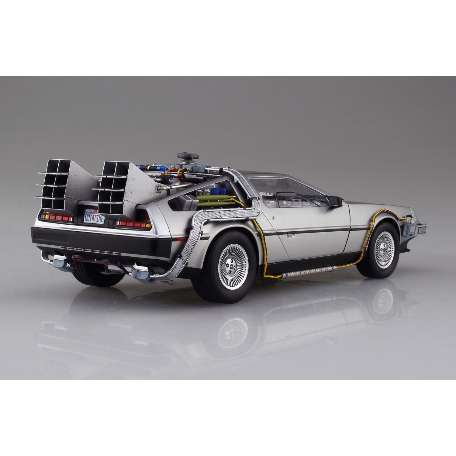 【予約安心出荷】[PTM] ムービーメカ No.BT-05 1/24 タイムマシン フィギュア付き バック・トゥ・ザ・フューチャー PartI プラモデル(205945) アオシマ(2026年9月)