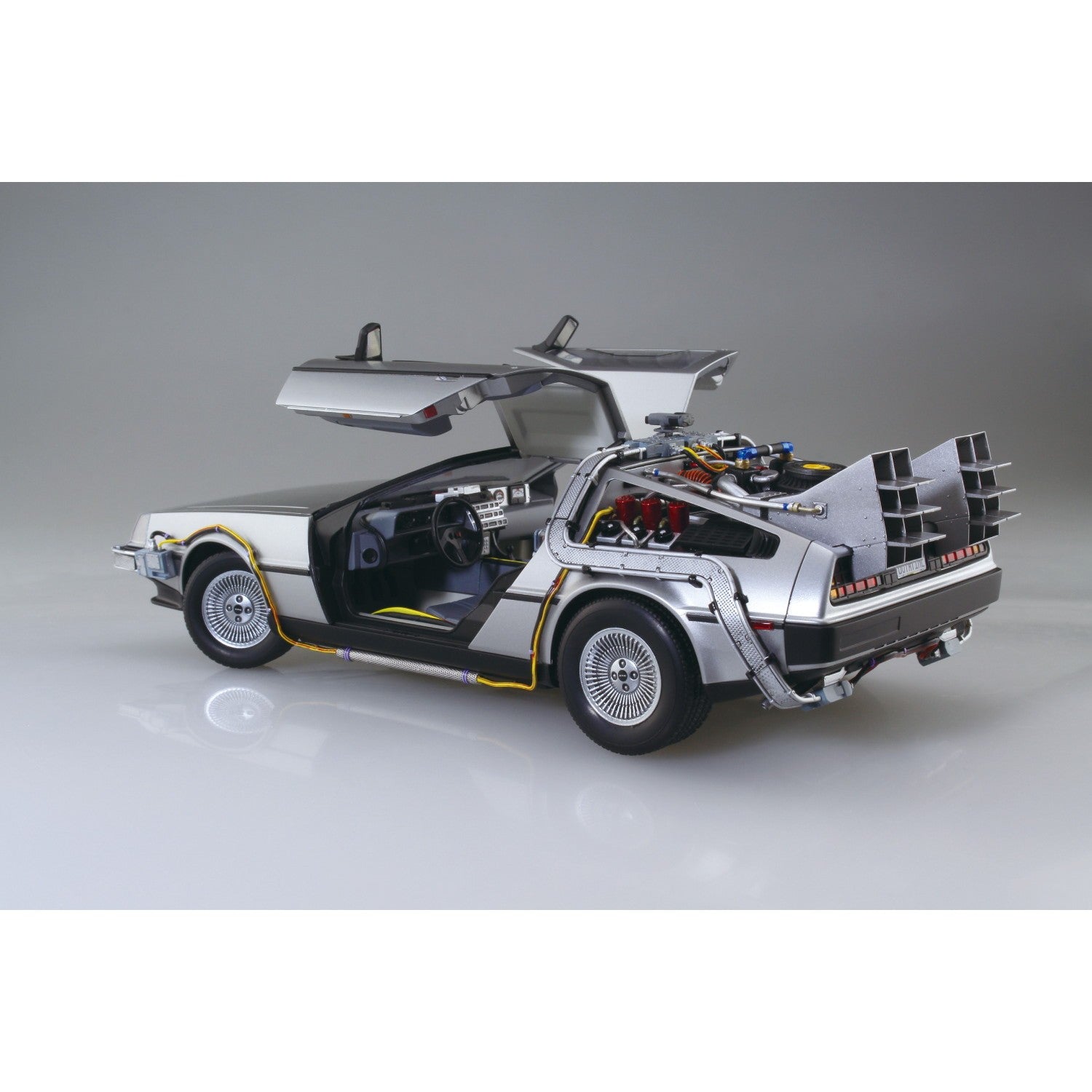【予約安心出荷】[PTM] ムービーメカ No.BT-05 1/24 タイムマシン フィギュア付き バック・トゥ・ザ・フューチャー PartI プラモデル(205945) アオシマ(2026年9月)