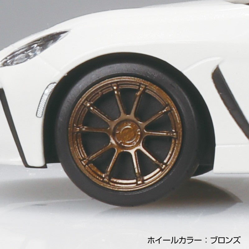 【予約安心出荷】[PTM] 楽プラ スナップキット No.10CU-CW 1/32 トヨタ GR86 2021 カスタムホイール(クリスタルホワイトパール) プラモデル(206270) アオシマ(2026年11月)
