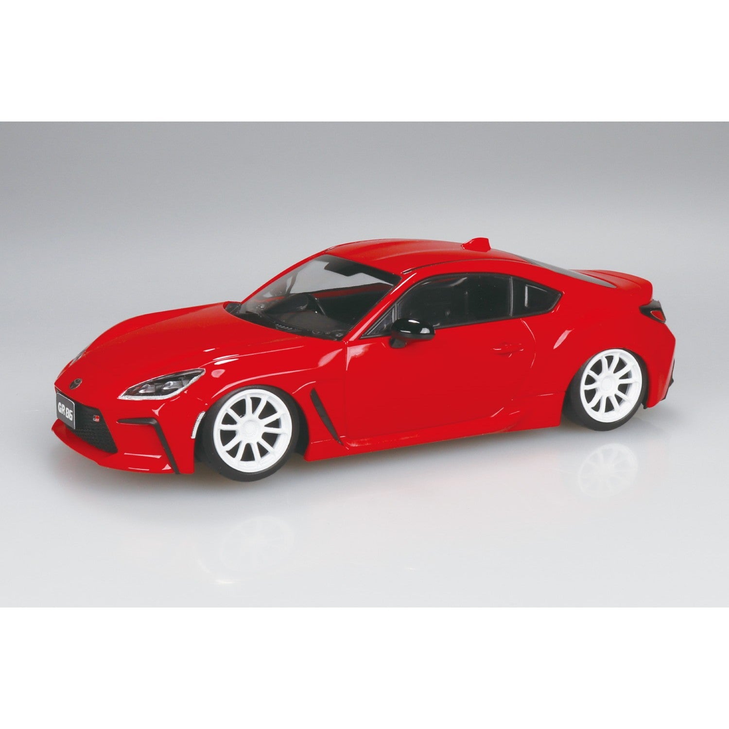 【予約安心出荷】[PTM] 楽プラ スナップキット No.10CU-SR 1/32 トヨタ GR86 2021 カスタムホイール(スパークレッド) プラモデル(206287) アオシマ(2026年11月)